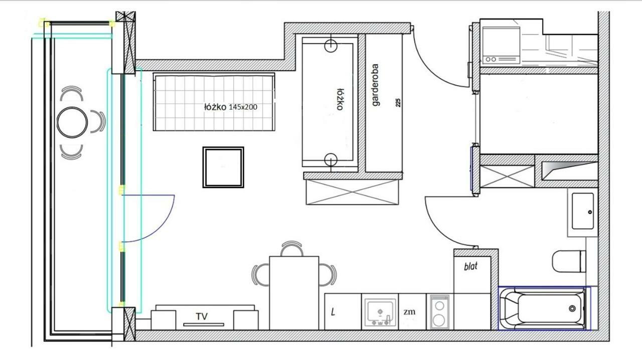 Apartamenty Gdynia Centrum Batorego Exteriér fotografie